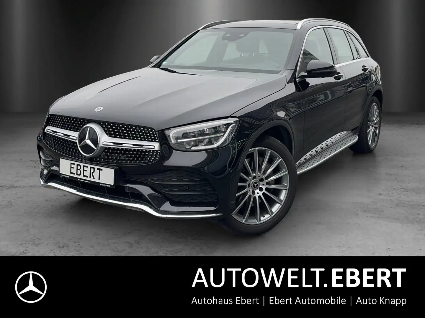 Mercedes-Benz GLC 300 GLC300d AMG Pano DISTRO Memo AHK digiTacho Burme Noir - 1