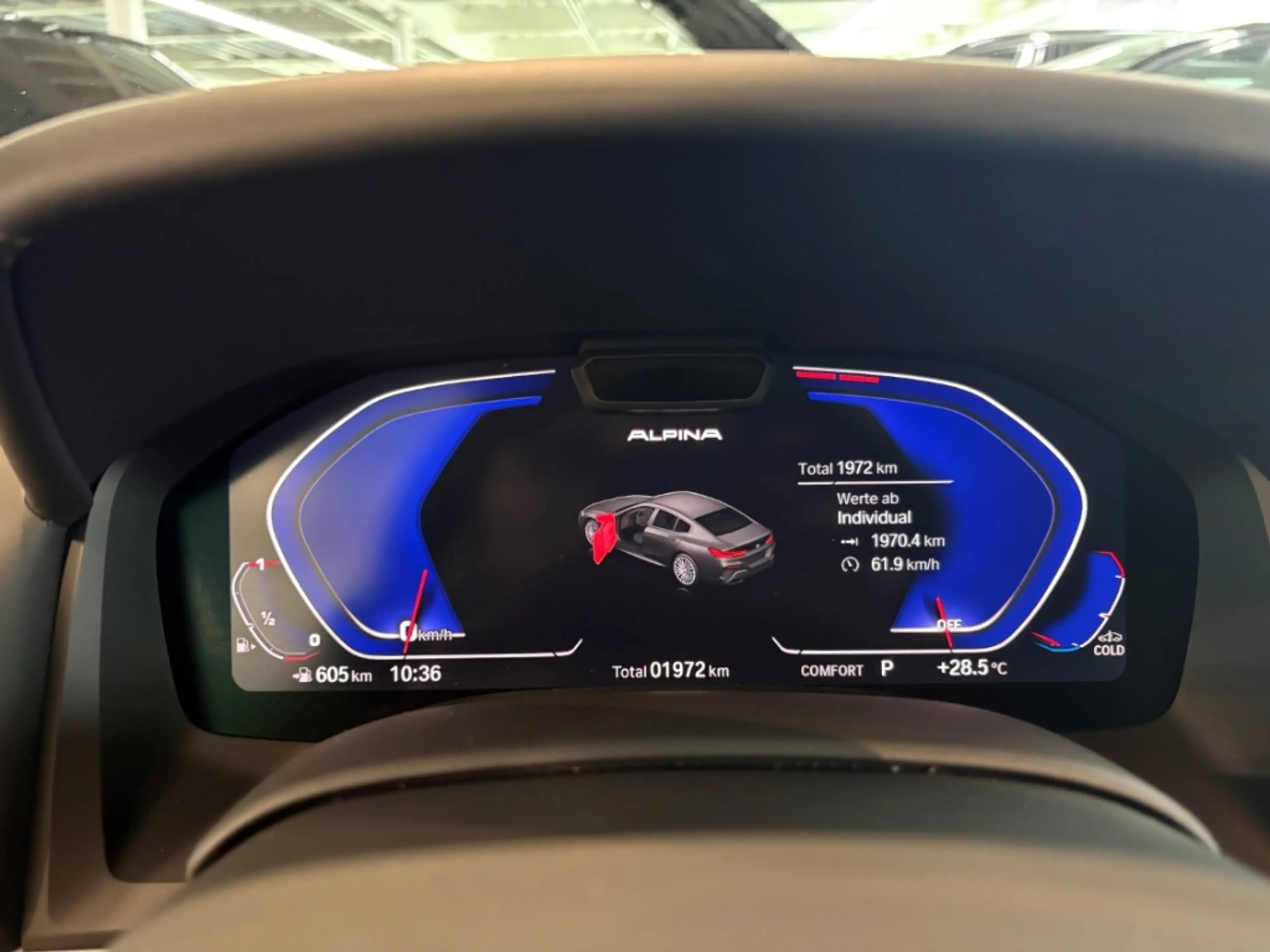 Alpina B8 GT Gran Coupe Leder Pano B&W Surround Soundsystem — photo 12