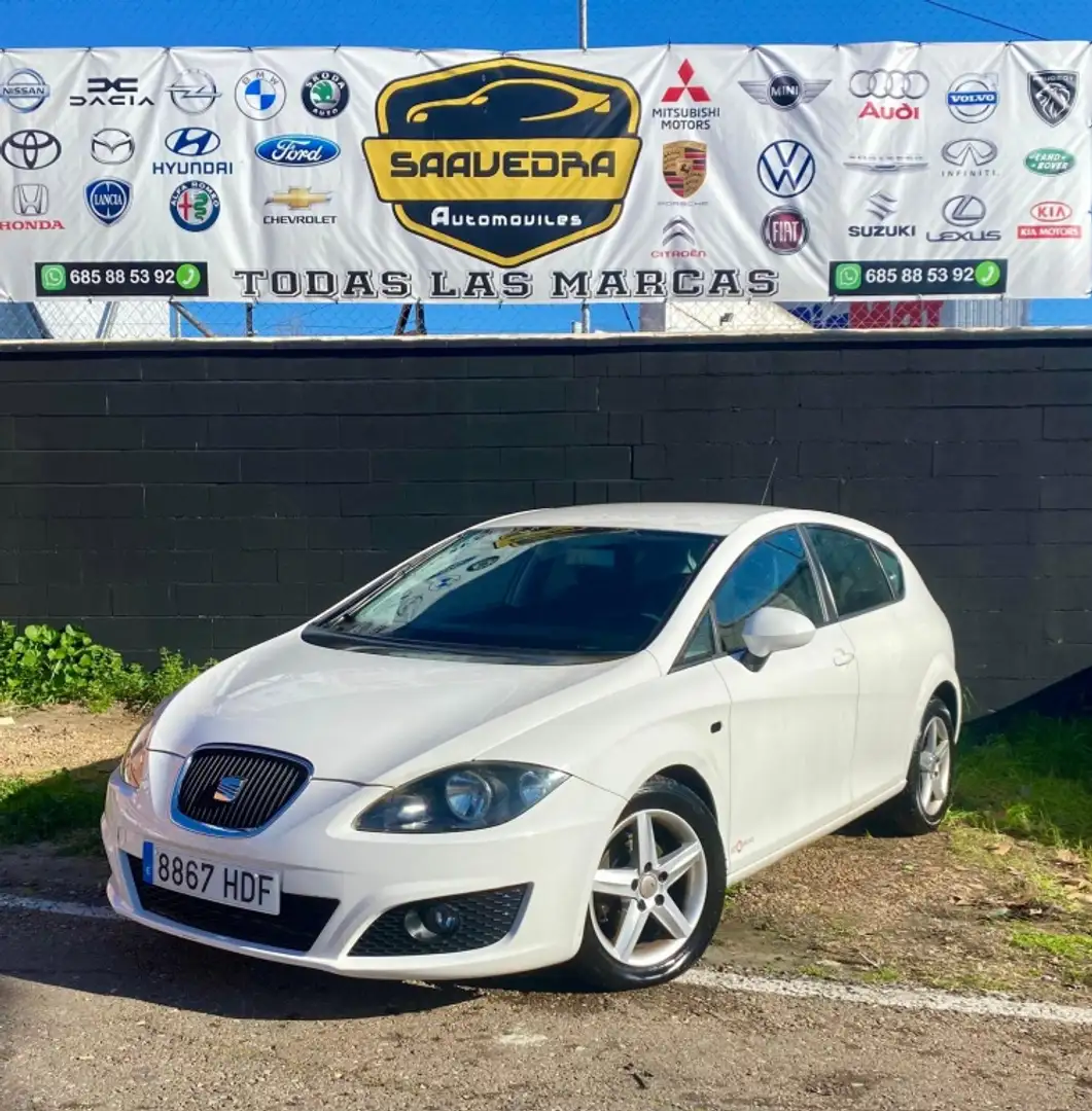 SEAT Leon 1.6TDI CR Style E-eco. S&S Білий - 1