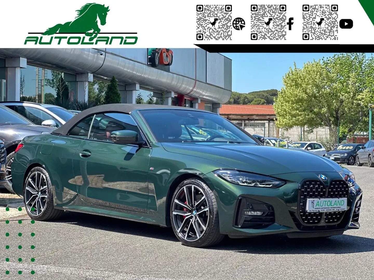 BMW 430 i Cabrio Msport*Ordinabile-Tua in 30 Giorni Verde - 2