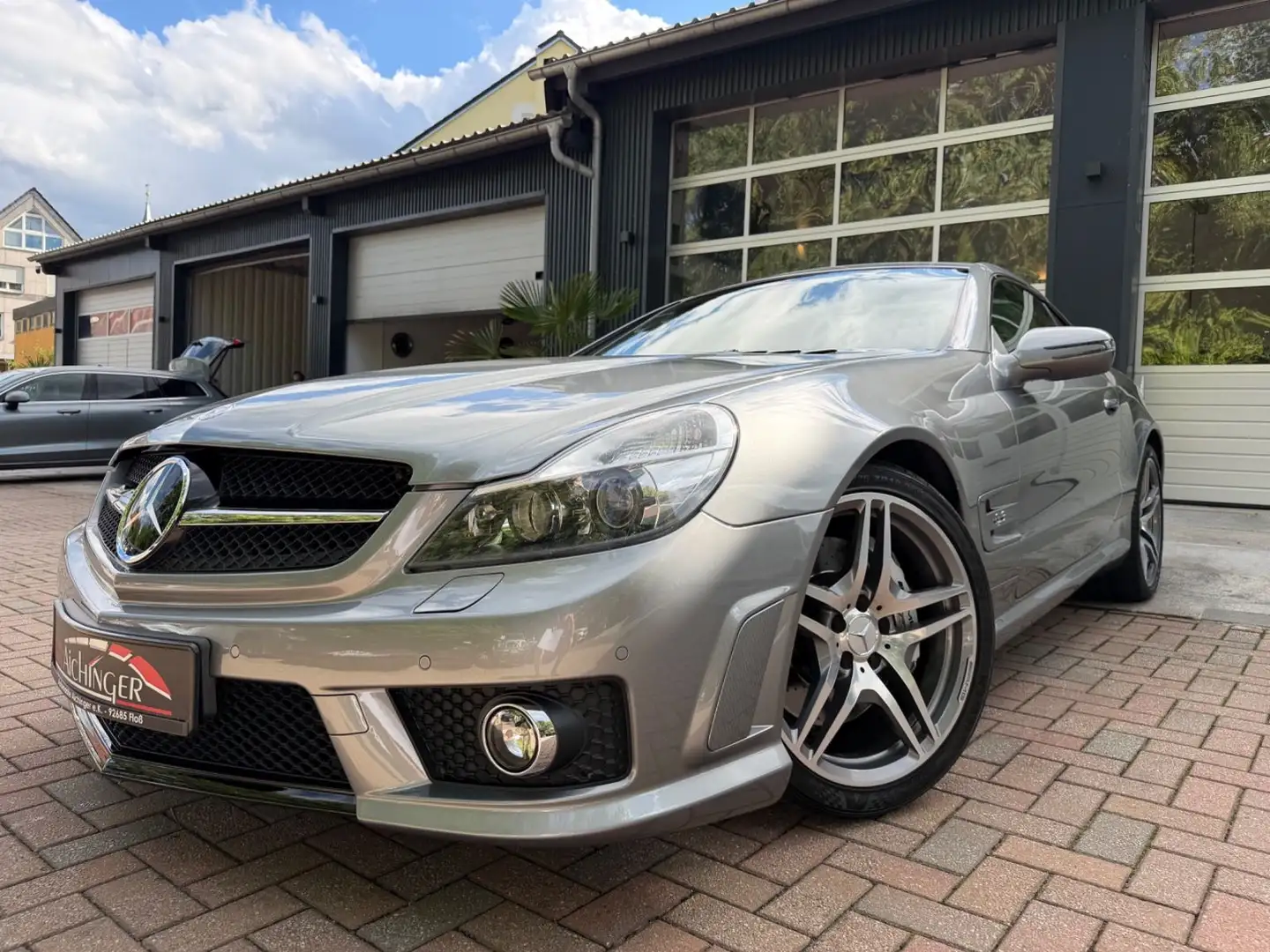Mercedes-Benz SL 63 AMG Org.54tkm Sammler Alcantara Sitzbelüft Silber - 1