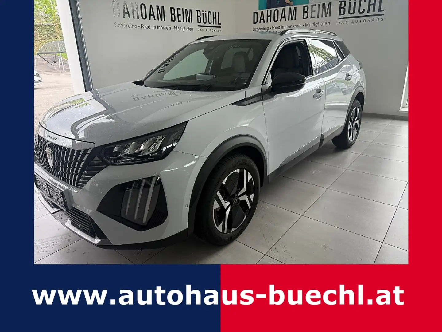 Peugeot 2008 PureTech 100 S&S Allure 6-Gang-Manuell Weiß - 1