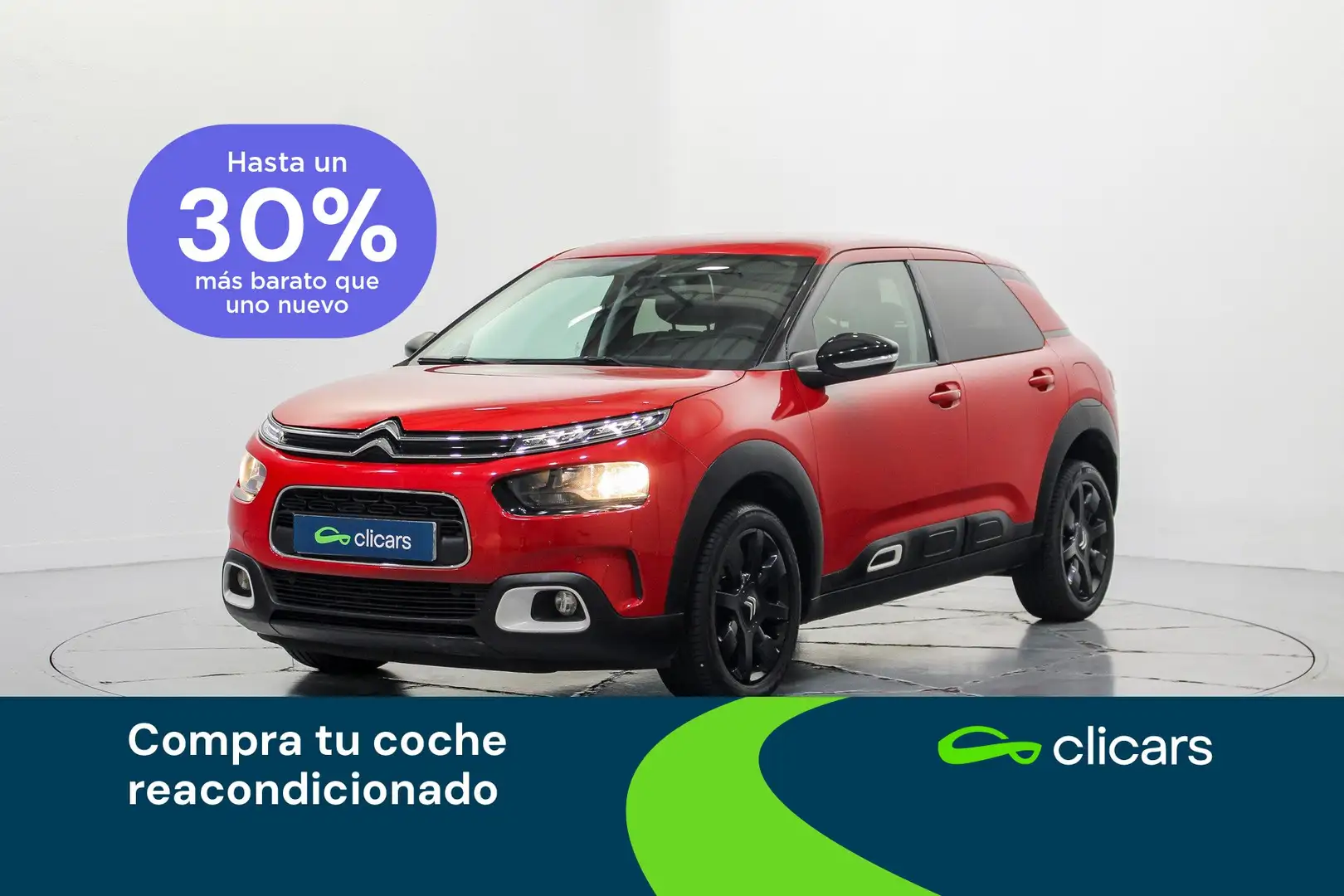 Citroen C4 Cactus 1.6 BlueHDi Shine 100 Червоний - 1