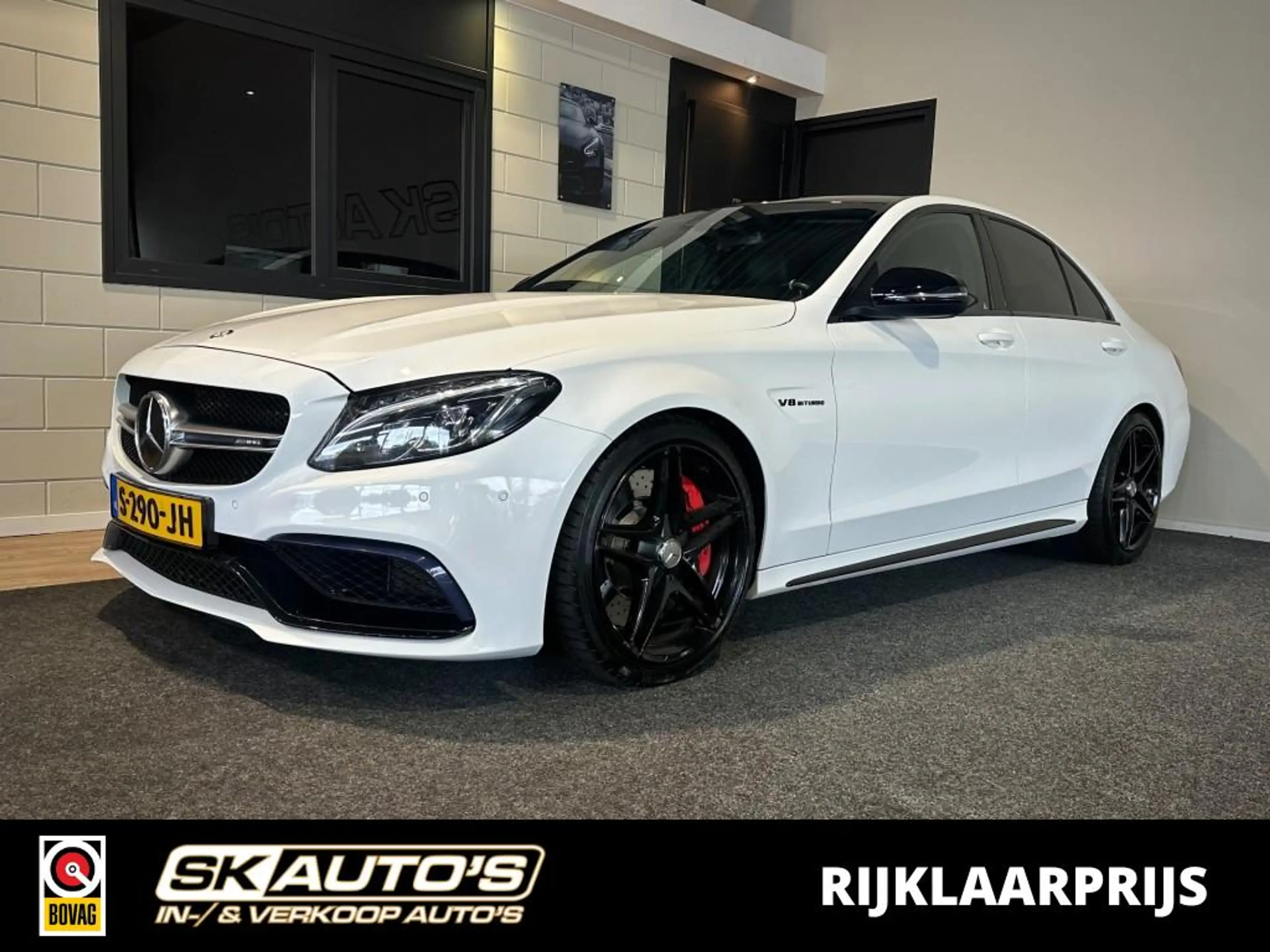 Mercedes-Benz C 63 AMG AMG 63 S l 510PK l SFEERVERL l STOELVERW l ACC l