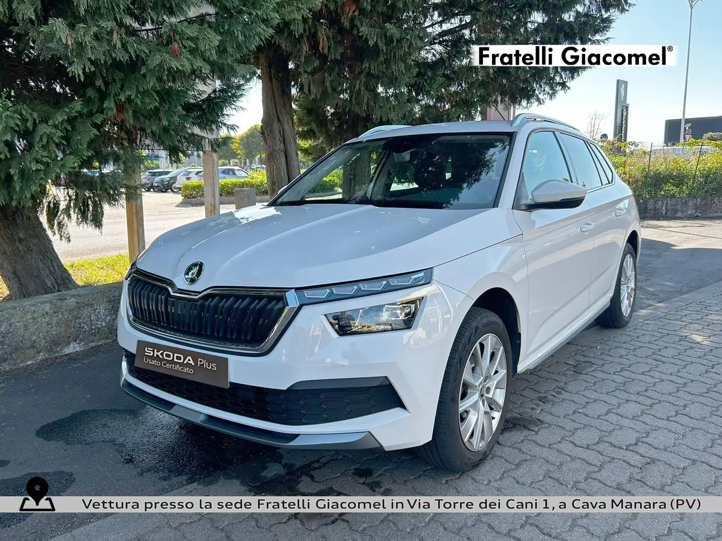 Skoda Kamiq 1.0 tsi style 95cv Weiß - 1