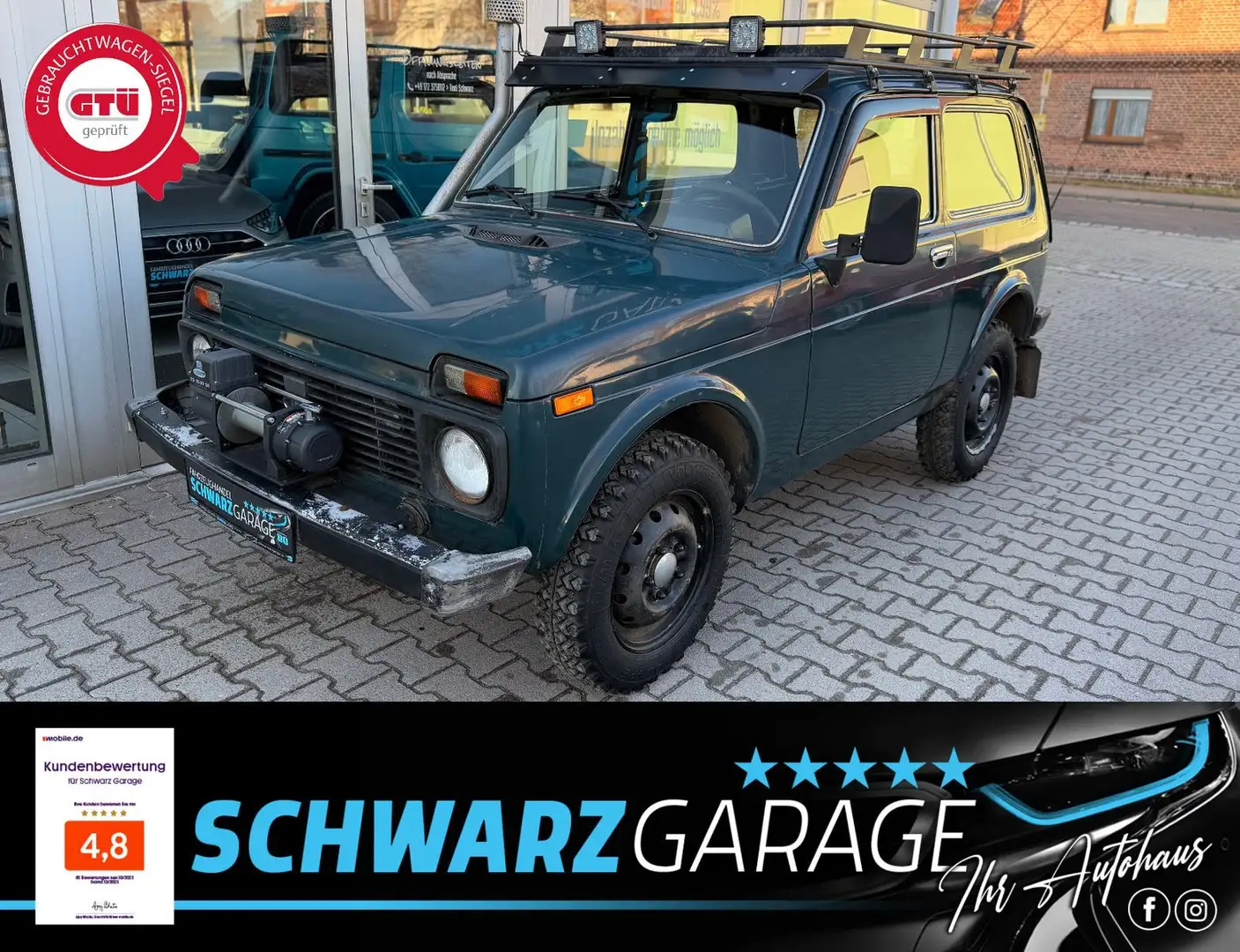Lada Niva Only*ALLRAD*STOLLENREIFEN* Vert - 1