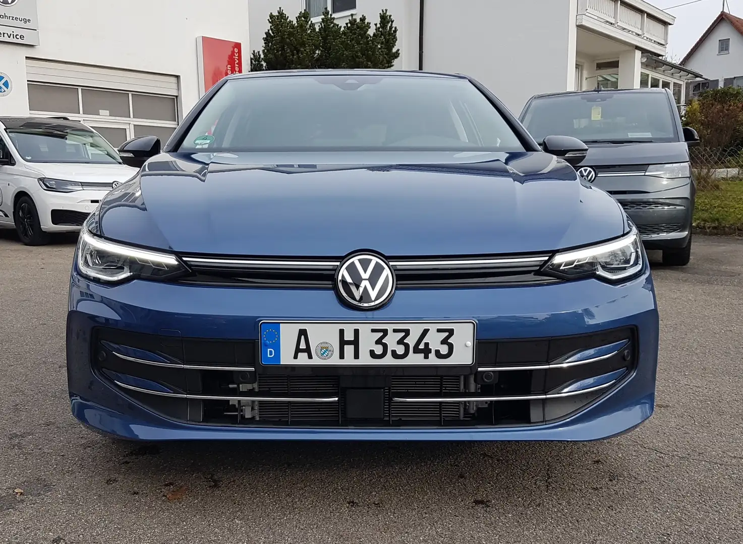 Volkswagen Golf 1.5 eTSI 110 kW Goal*GAR 4J/80TKM*AHK*DSG*APP CON* Blau - 2