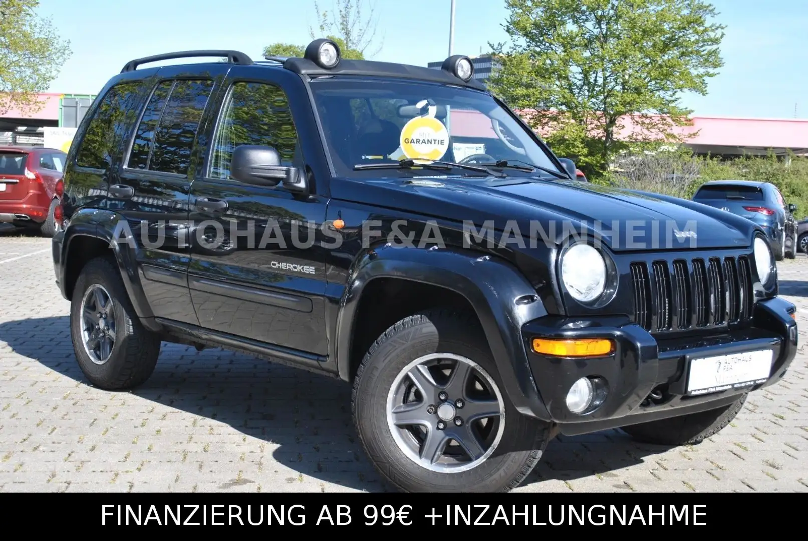Jeep Cherokee 2.8 CRD Limited 4X4 KLIMA AHK S.DACH Czarny - 2