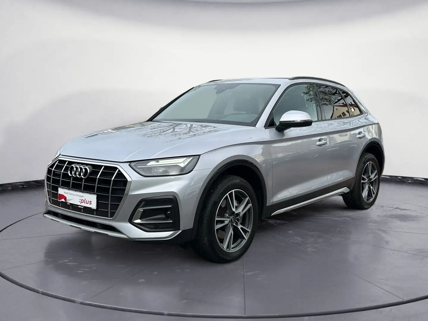 Audi Q5 40 TDI quattro advanced LED/Navi/EPH/Assist/u Silber - 2