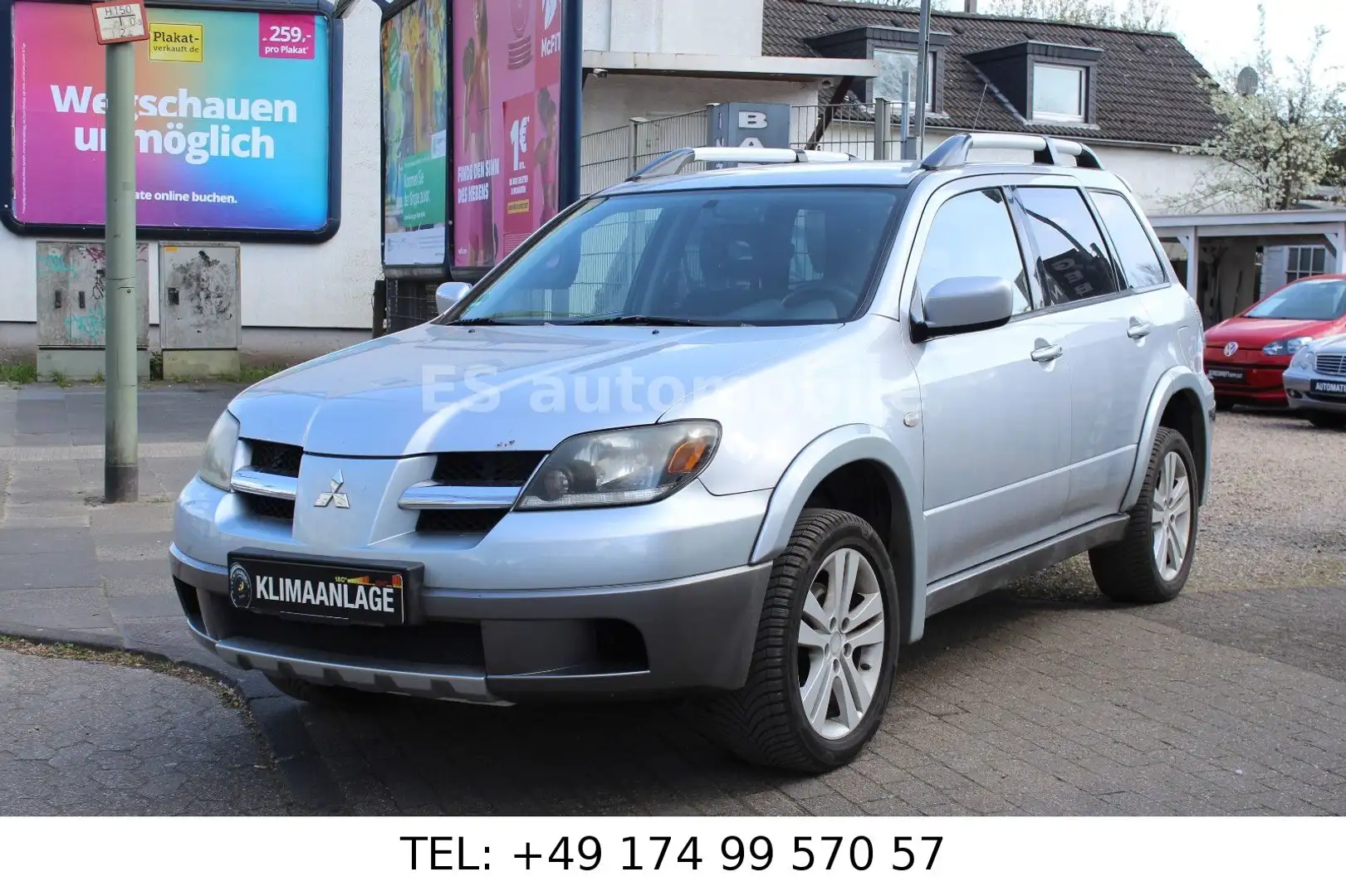 Mitsubishi Outlander 2.4 Sport 4WD **TÜV/Klima** Silber - 2