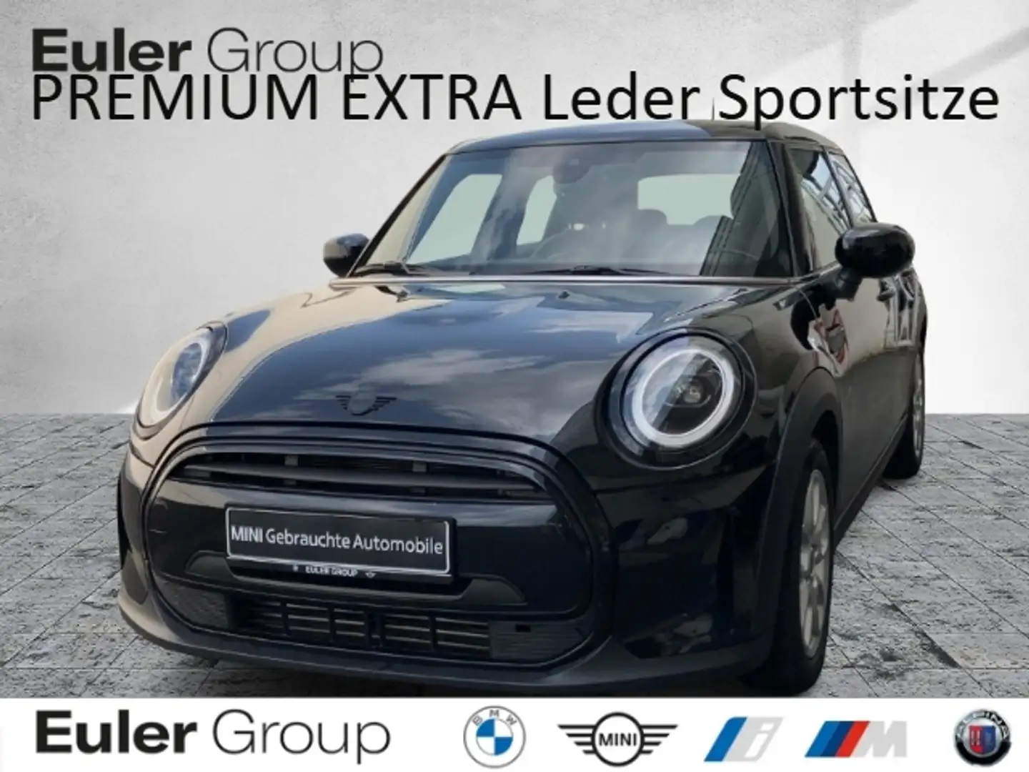 MINI Cooper Aut PREMIUM EXTRA Leder Sportsitze RKF  Navi DigiC Schwarz - 1