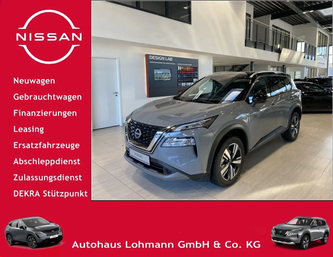 Nissan X-Trail 1.5 VC-T Mild-Hybrid Xtronic N-Connecta Gris - 1