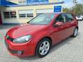 Volkswagen Golf VI Team 1.4i PDC*SITZH.*TEMP*AHK*TOP! Rouge - thumbnail 1