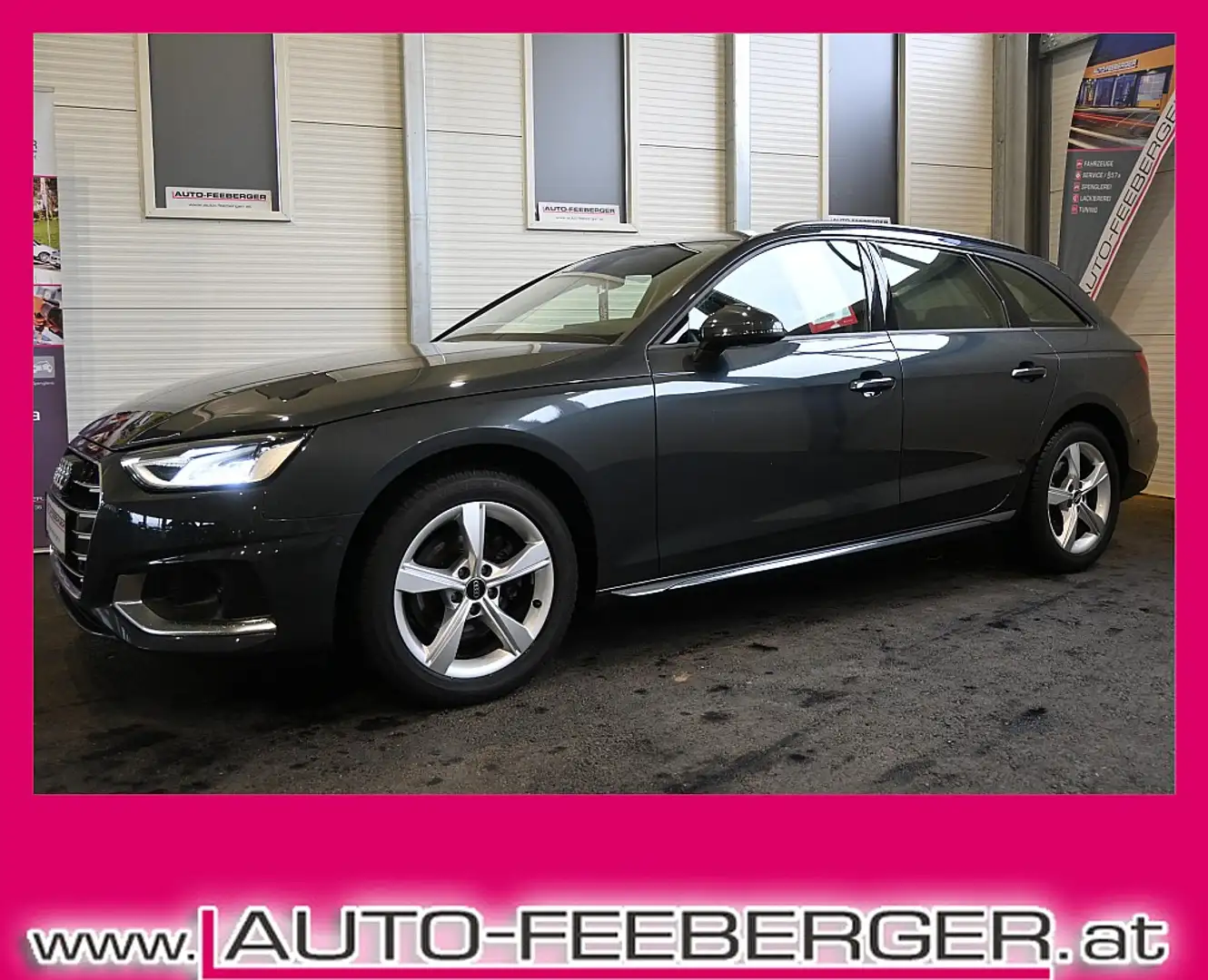 Audi A4 35 TDI Avant advanced S-tronic LED,NAVI,ASSISTE... Grijs - 1