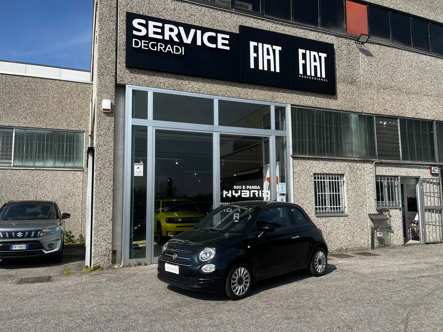 Fiat 500 1.0 hybrid Lounge 70cv - PRONTA CONSEGNA - Noir - 1