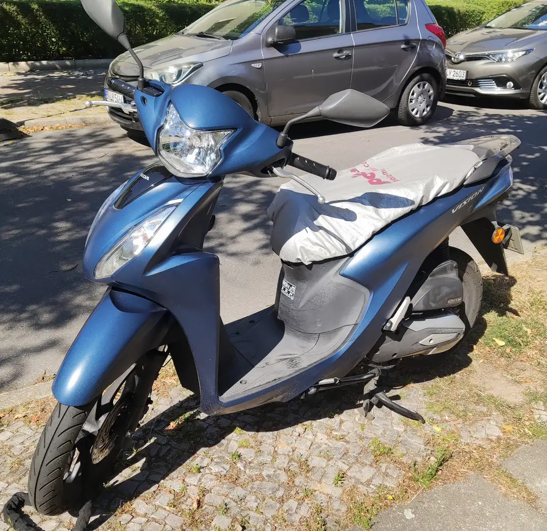 Honda Vision 110 Bleu - 1