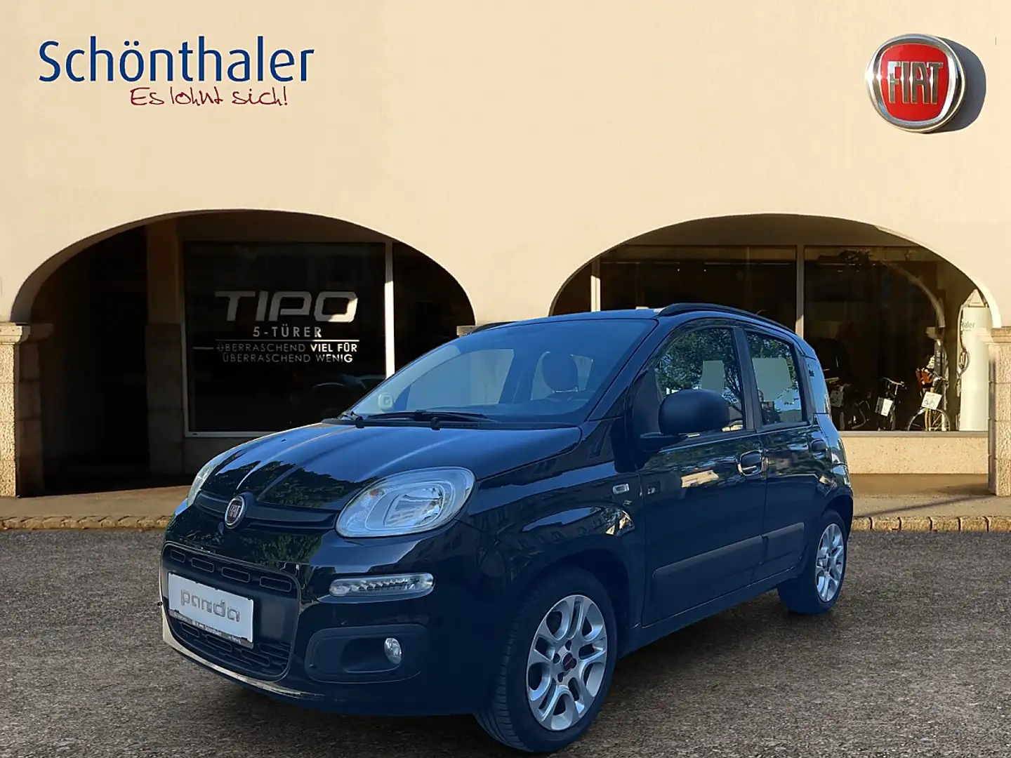 Fiat Panda 1,3 Multijet II 75 Easy Schwarz - 1