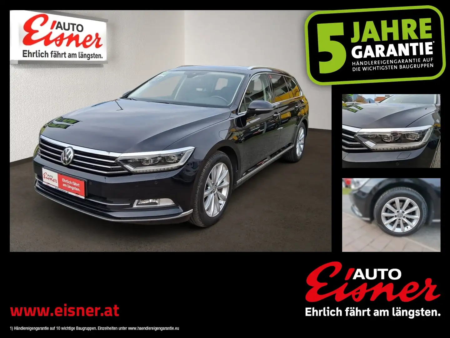 Volkswagen Passat Variant HIGHLINE 2.0 TD Zwart - 1