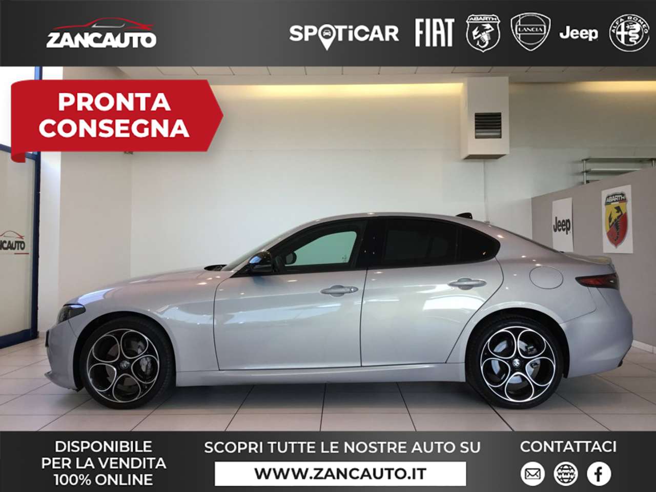 Alfa Romeo Giulia 2.0 Turbo 280 CV AT8 AWD Q4 Sprint MY24