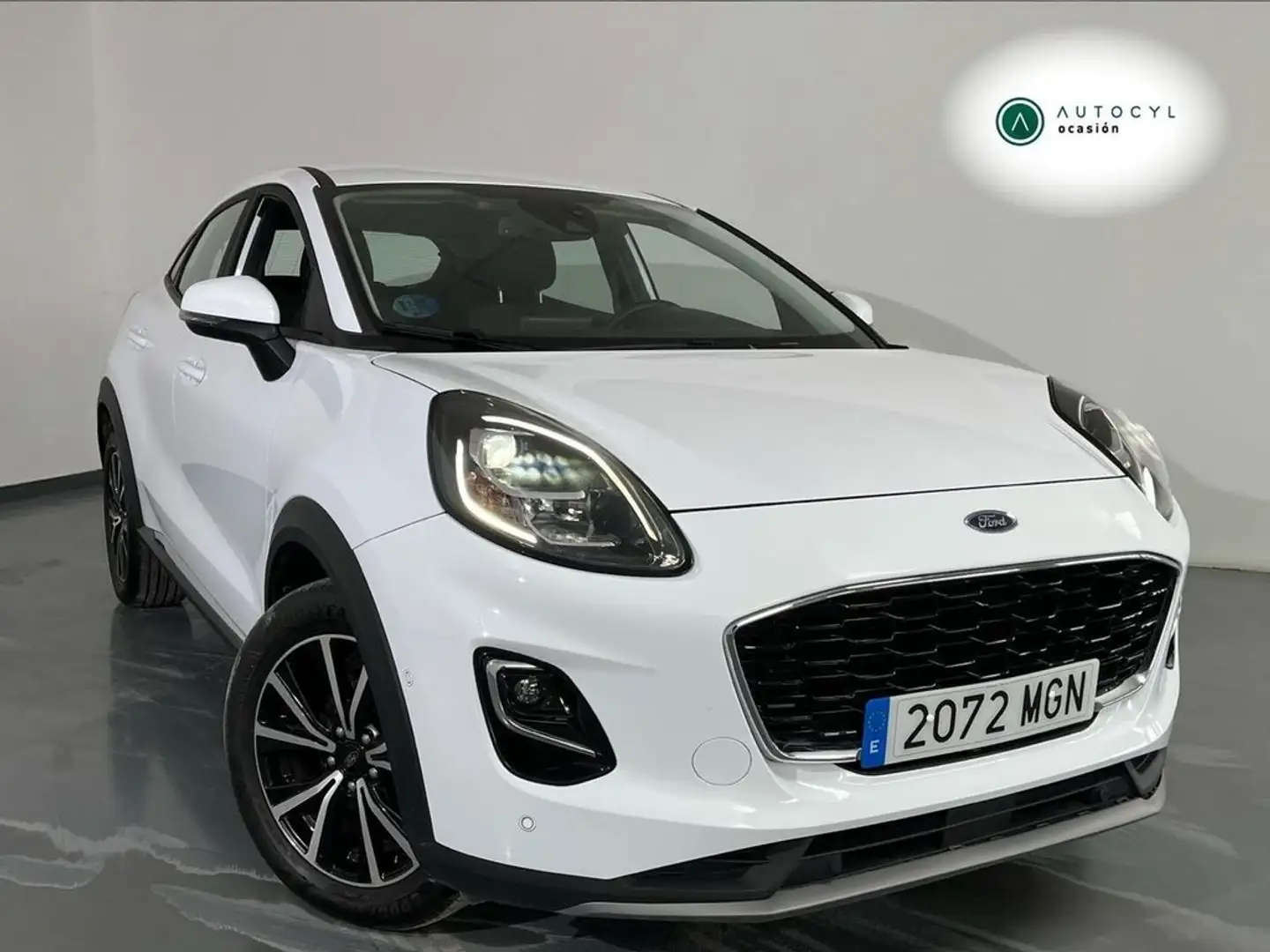 Ford Puma 1.0 EcoBoost 125cv Titanium MHEV Auto Weiß - 1