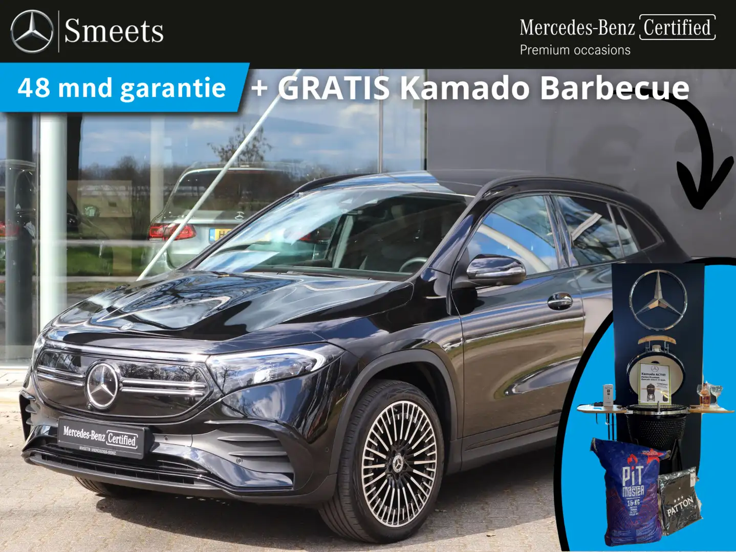 Mercedes-Benz EQA 250 250+ Sport Edition | Panoramadak | Memory Seats | Negro - 1