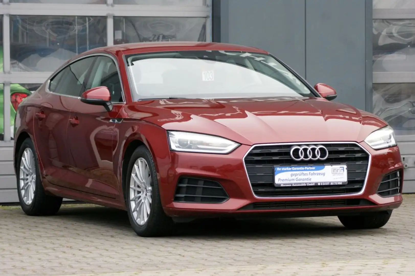 Audi A5 Sportback 35 TFSI S tronic Rood - 2