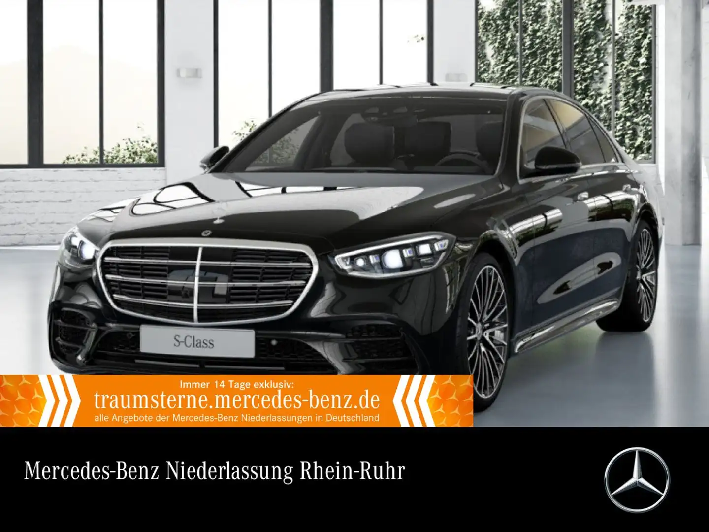 Mercedes-Benz S 450 d 4M AMG+NIGHT+PANO+360+DIGITAL-L+STHZG+21" Schwarz - 1
