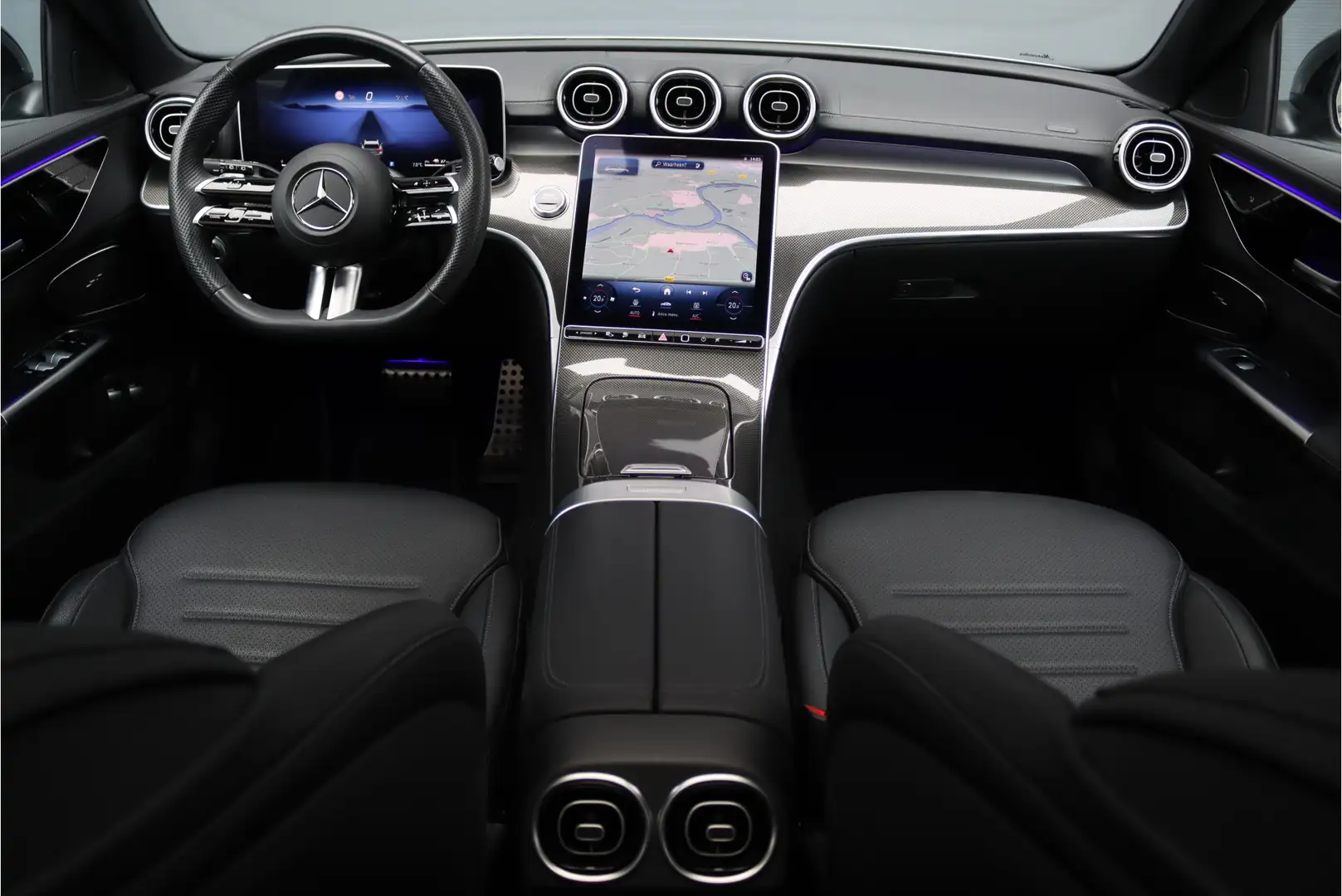 Mercedes-Benz C 300 Estate e AMG Line Aut9 | Panoramadak | Trekhaak | Zilver - 2