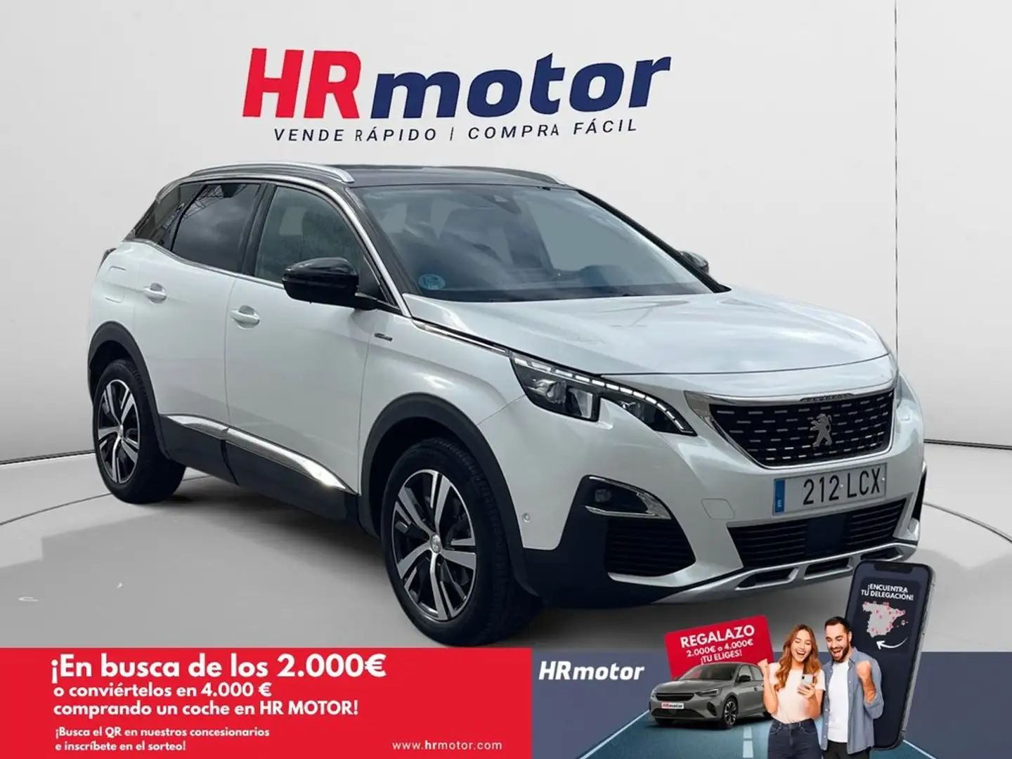 Peugeot 3008 GT Line Wit - 1