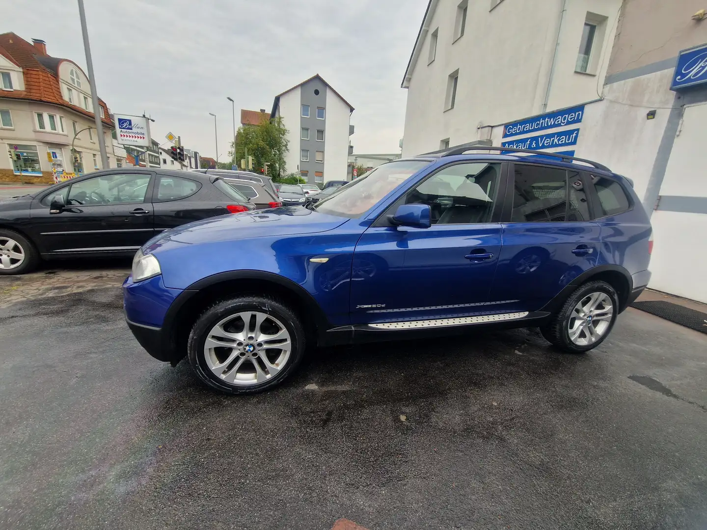 BMW X3 xDrive 20d Bleu - 2