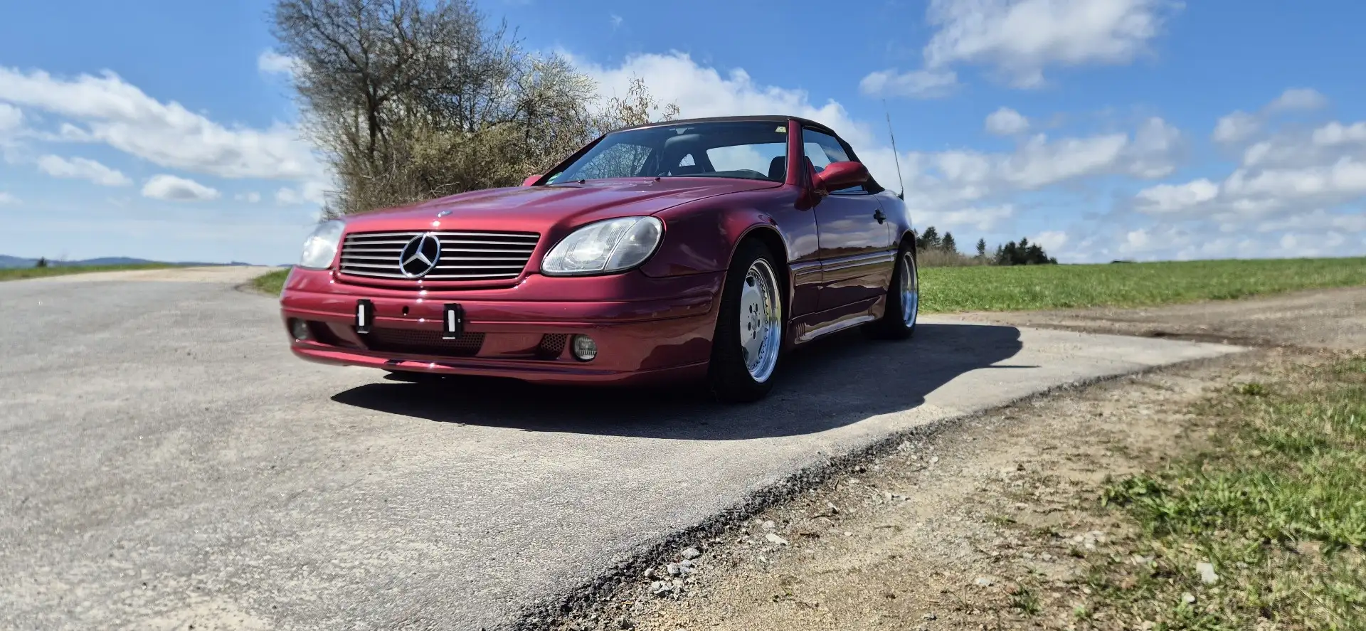 Mercedes-Benz SL 500 Lorinser LV-3 Umbau Červená - 1