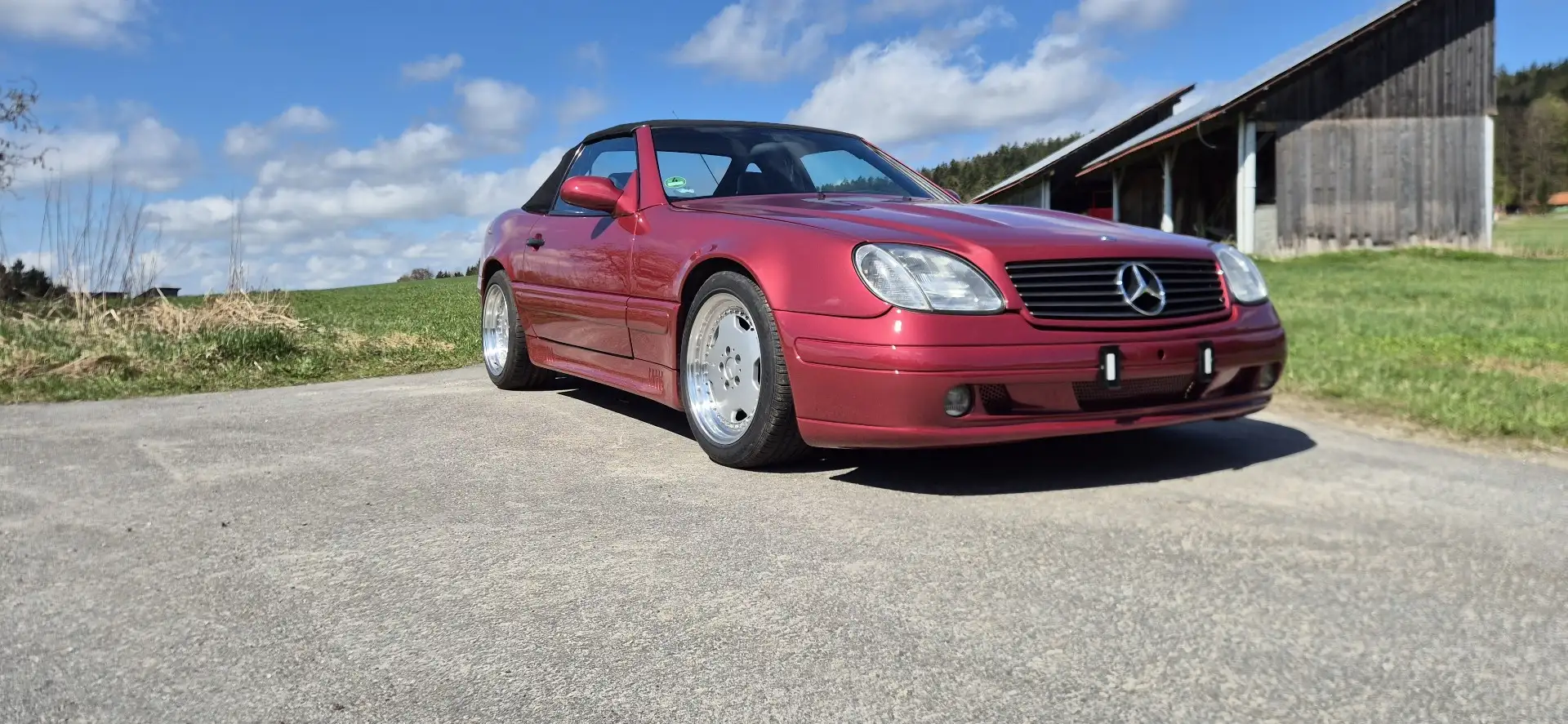Mercedes-Benz SL 500 Lorinser LV-3 Umbau Červená - 2