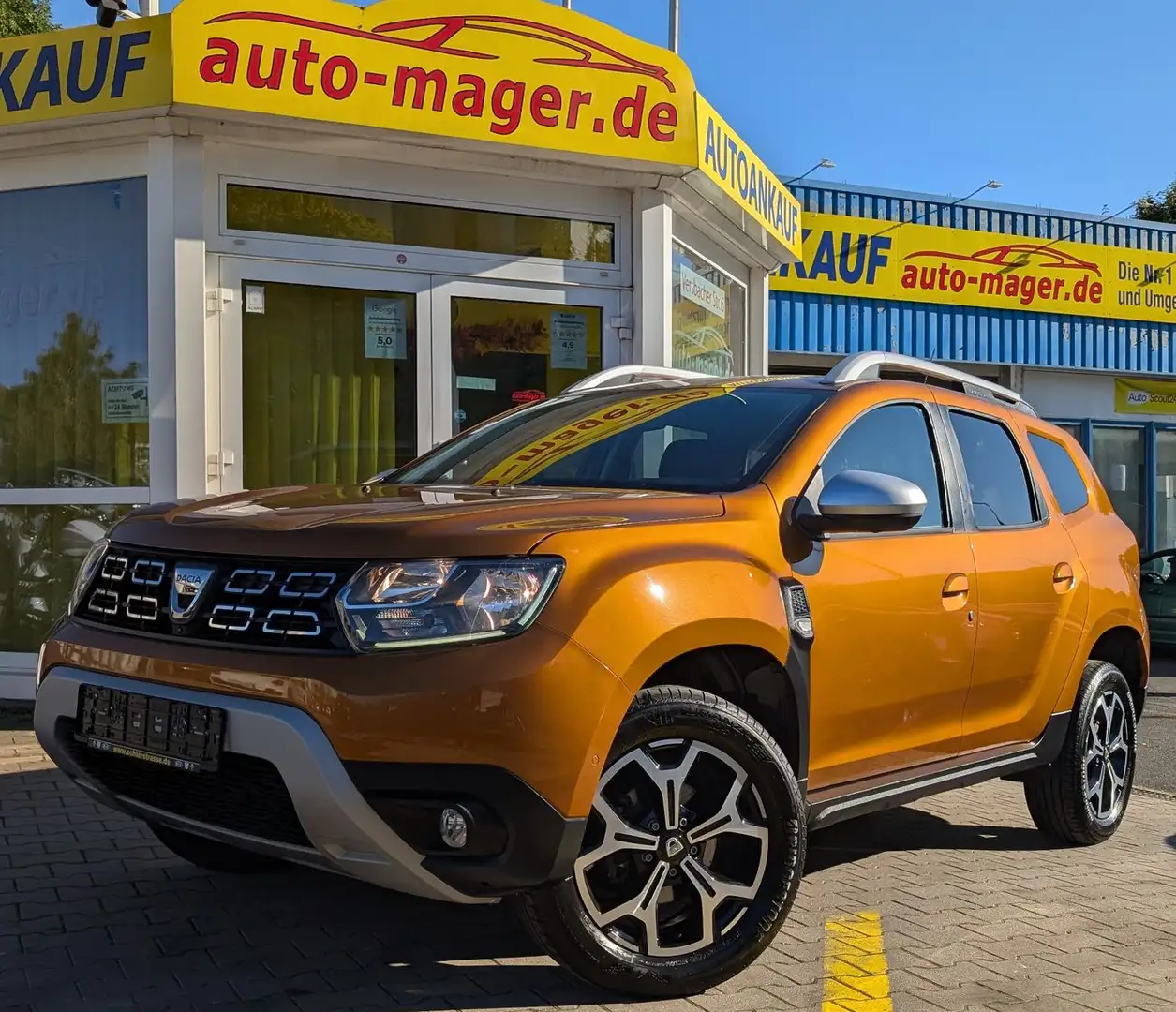 Dacia Duster II Adventure*1.Hd*Temp*RKam*Shz*Navi*DAB* Orange - 1