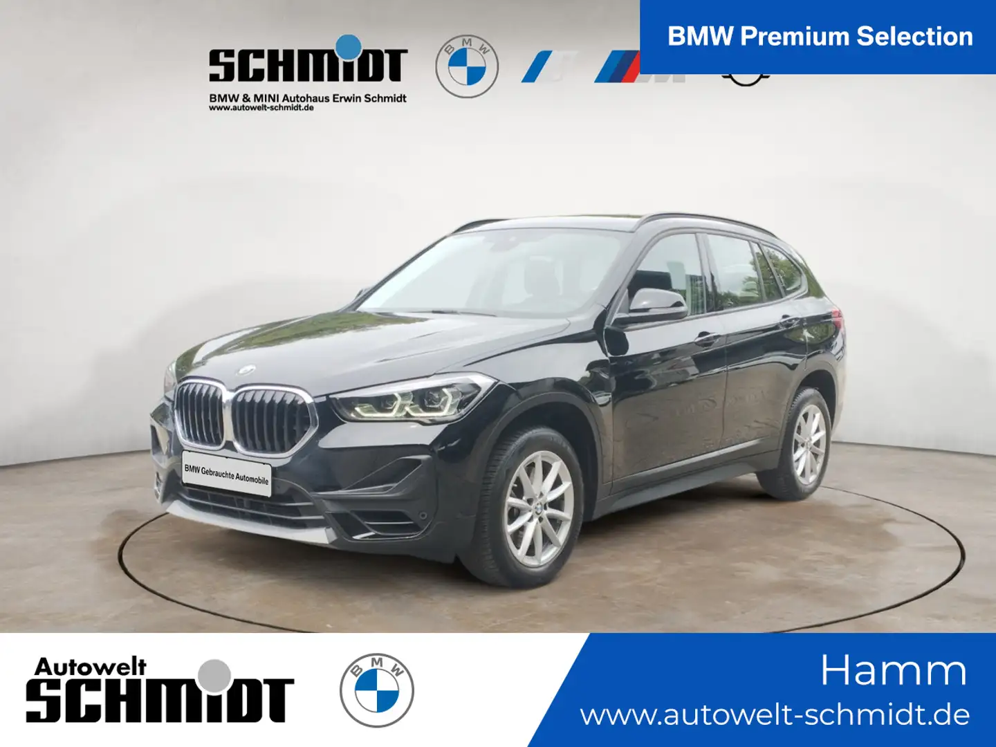 BMW X1 sDrive20i Advantage + 2Jahre-BPS.-GARANTIE Noir - 1