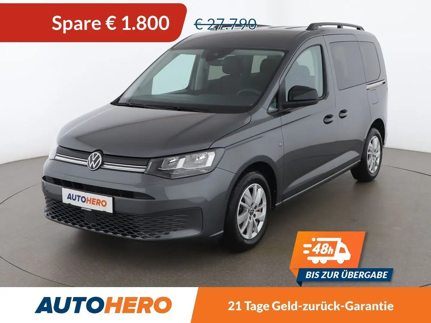Volkswagen Caddy 1.5 TSI Life *TEMPO*SPUR*BT*KLIMA* Grau - 1
