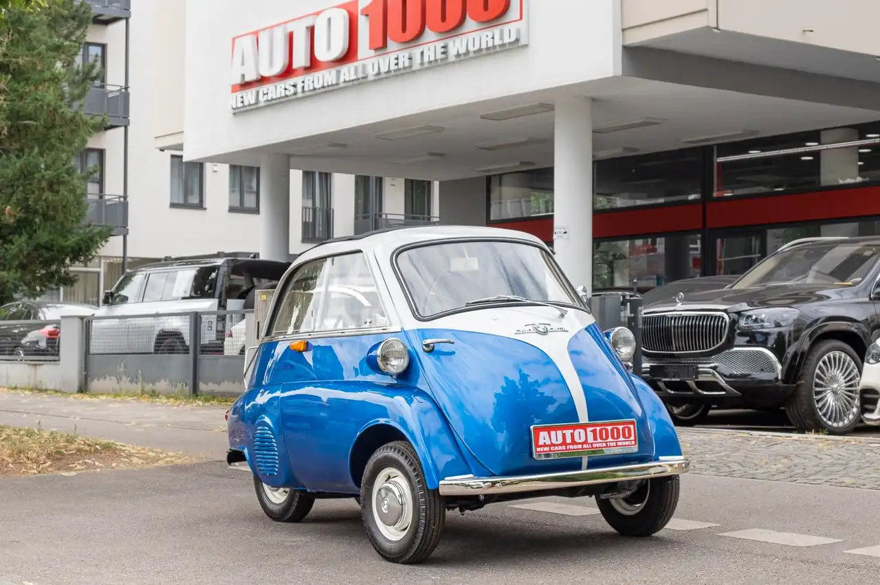 BMW ISETTA KOMPLETT RESTAURIERT ORIGINAL BRIEF, foto 1
