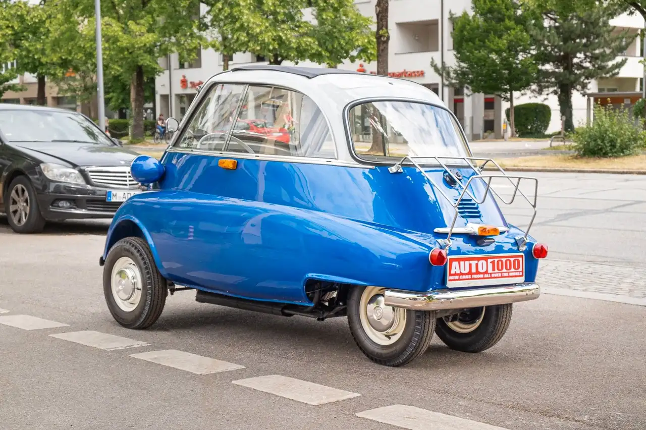 BMW ISETTA KOMPLETT RESTAURIERT ORIGINAL BRIEF, foto 6