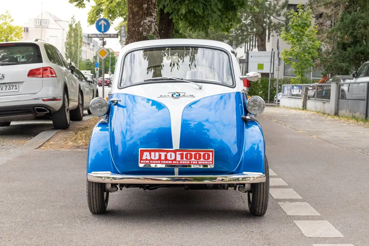 BMW ISETTA KOMPLETT RESTAURIERT ORIGINAL BRIEF, foto 2