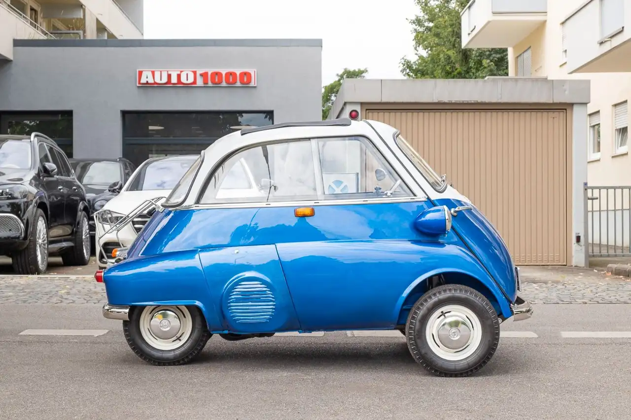 BMW ISETTA KOMPLETT RESTAURIERT ORIGINAL BRIEF, foto 9