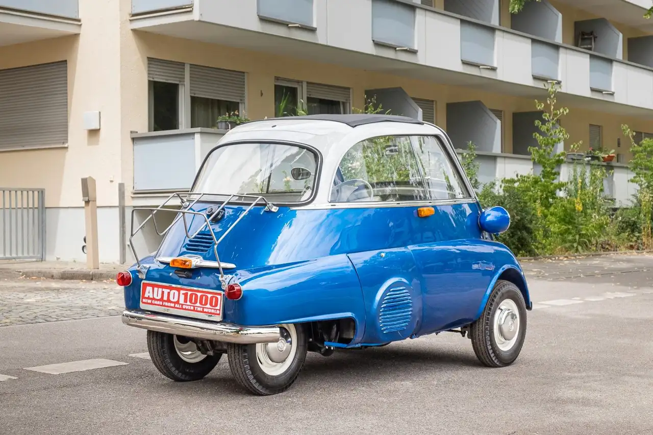 BMW ISETTA KOMPLETT RESTAURIERT ORIGINAL BRIEF, foto 8