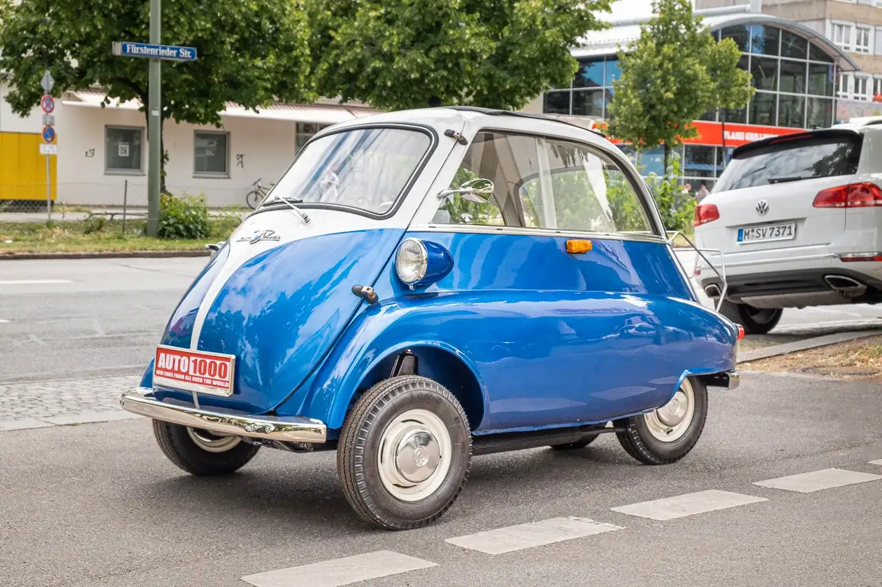 BMW ISETTA KOMPLETT RESTAURIERT ORIGINAL BRIEF, foto 3