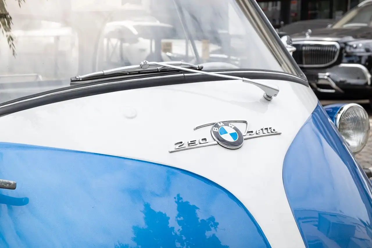 BMW ISETTA KOMPLETT RESTAURIERT ORIGINAL BRIEF, foto 4