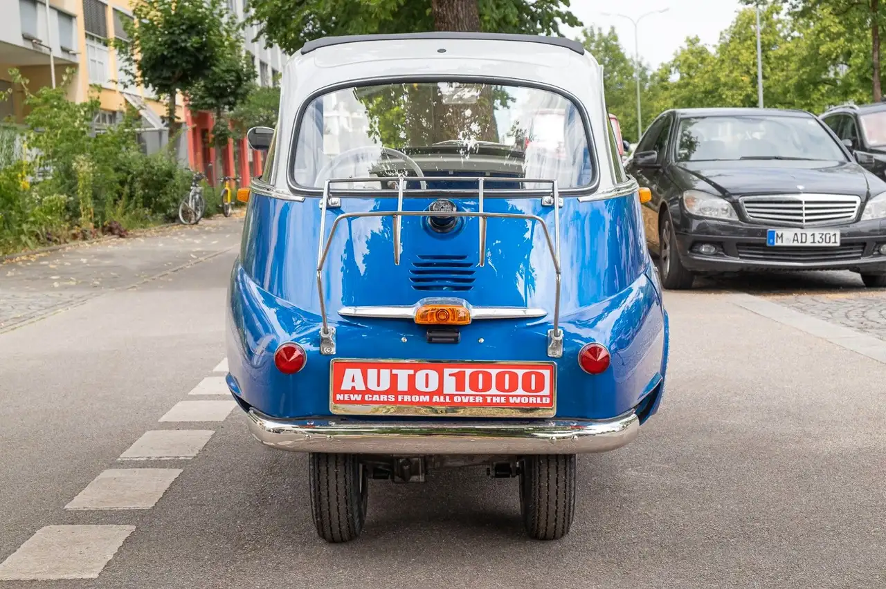 BMW ISETTA KOMPLETT RESTAURIERT ORIGINAL BRIEF, foto 7