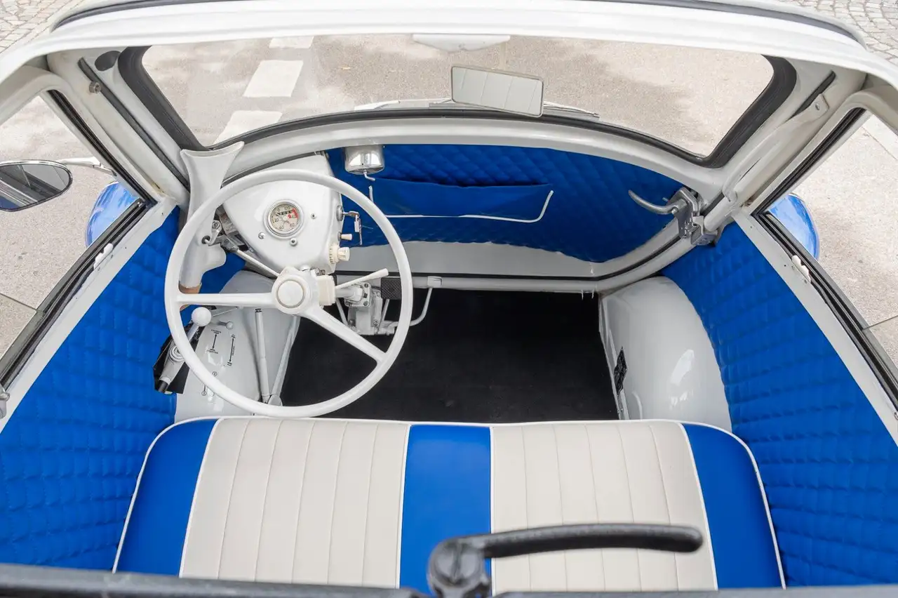 BMW ISETTA KOMPLETT RESTAURIERT ORIGINAL BRIEF, foto 11