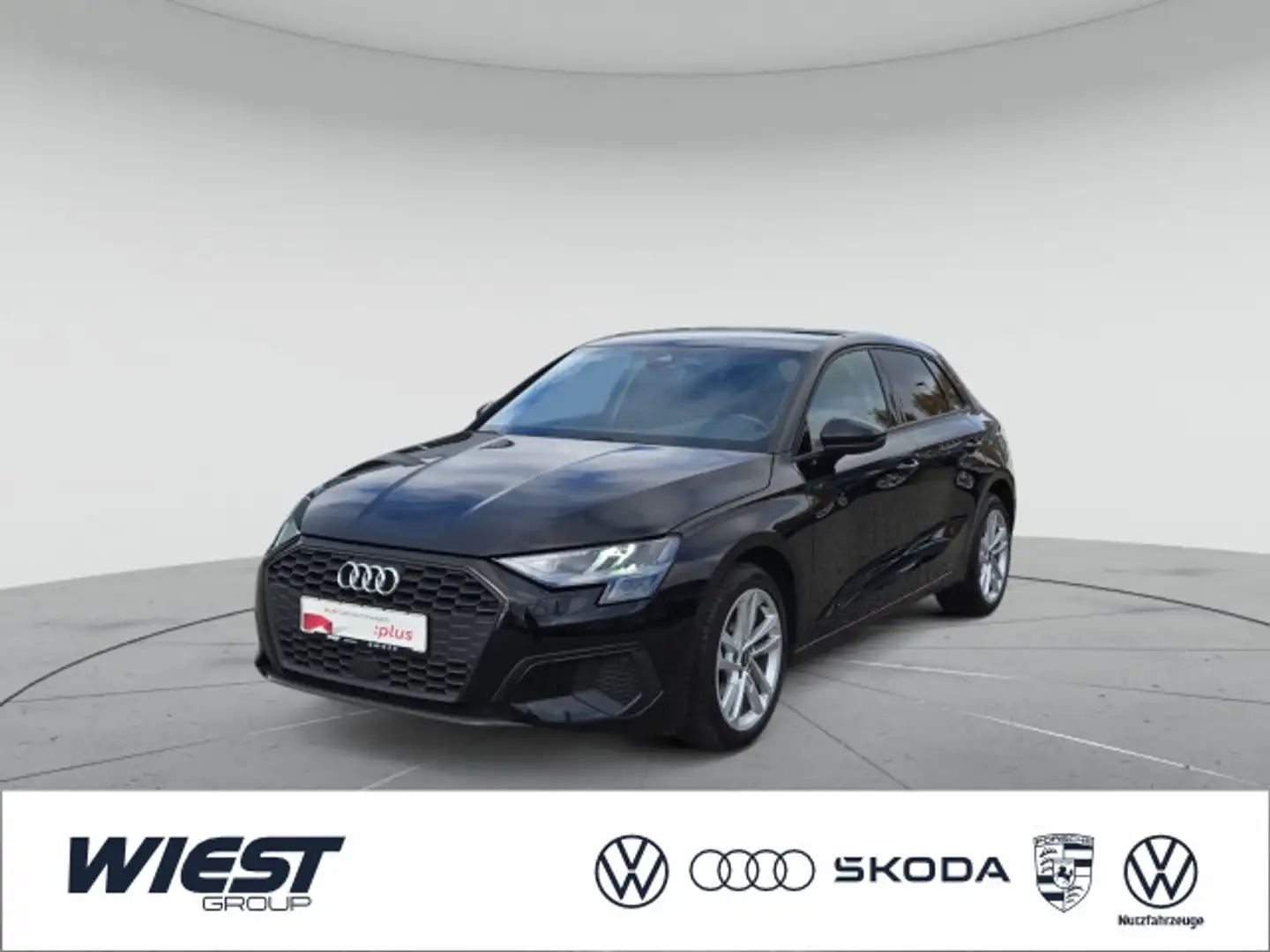 Audi A3 30 TDI S tr., KAM/NAVI/SHZ/VIRTUAL/ Schwarz - 1