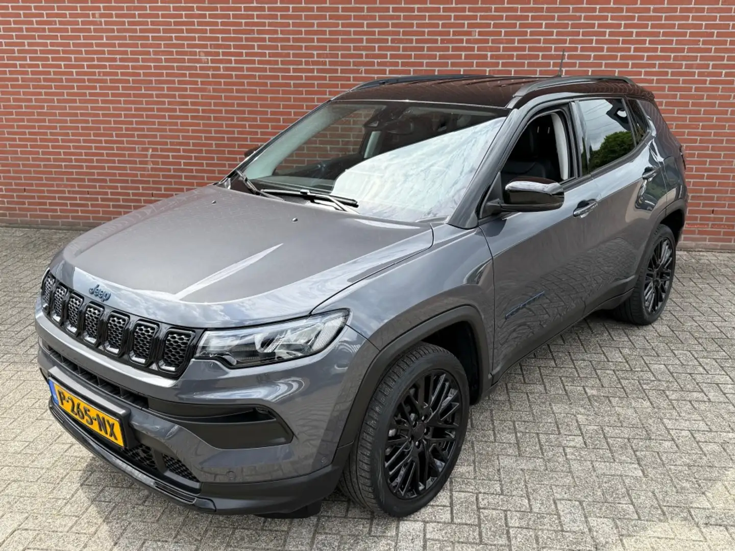 Jeep Compass 4XE 190 PLUG-IN HYBRID NIGHT EAGLE NAVI ADAP-CRUIS Grijs - 2