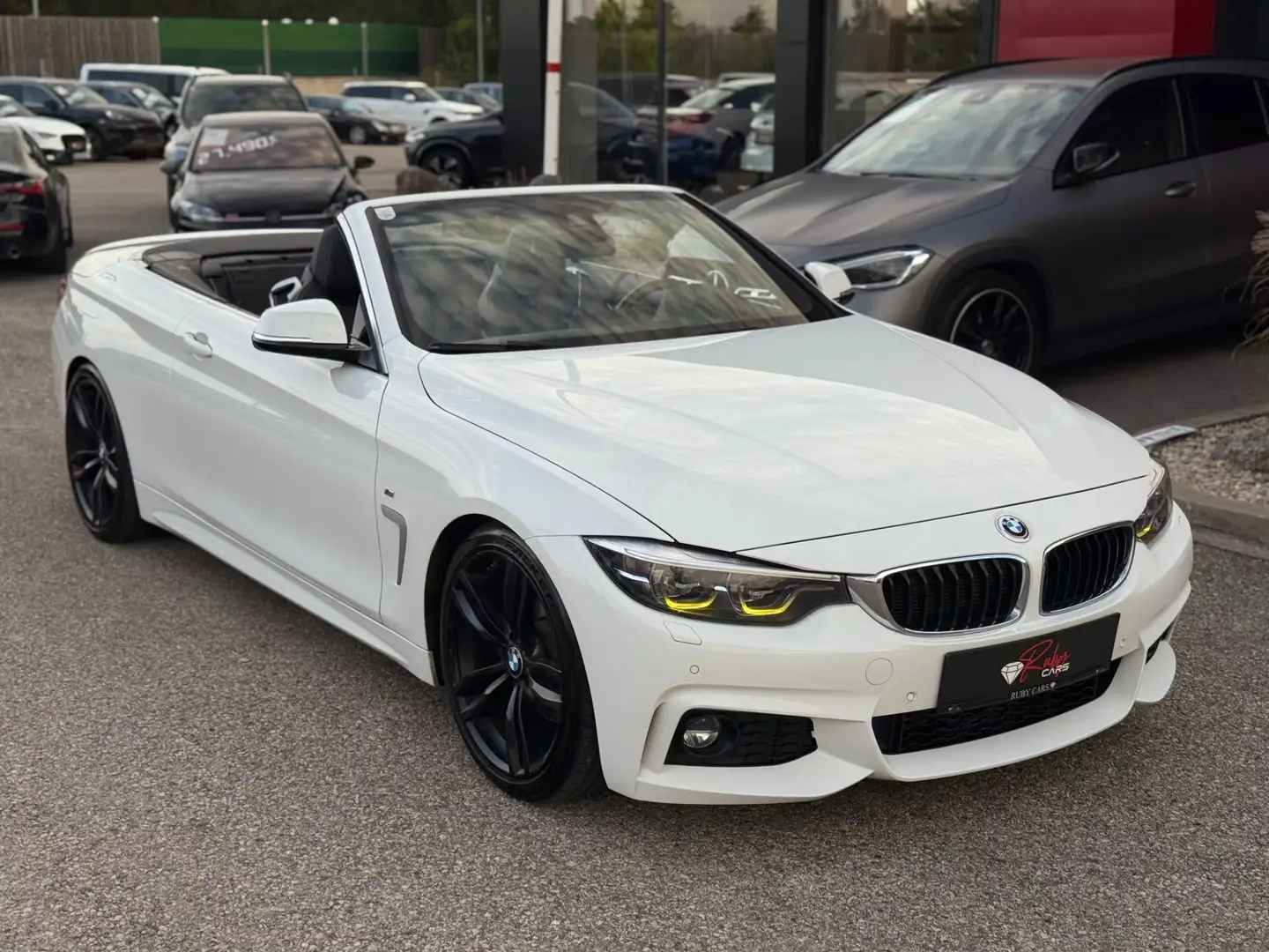 BMW 420 420 d M Sport *6WB*Keyless*Kamera*HUD* Weiß - 1
