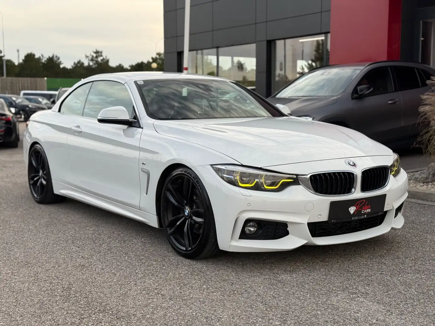 BMW 420 420 d M Sport *6WB*Keyless*Kamera*HUD* Weiß - 2