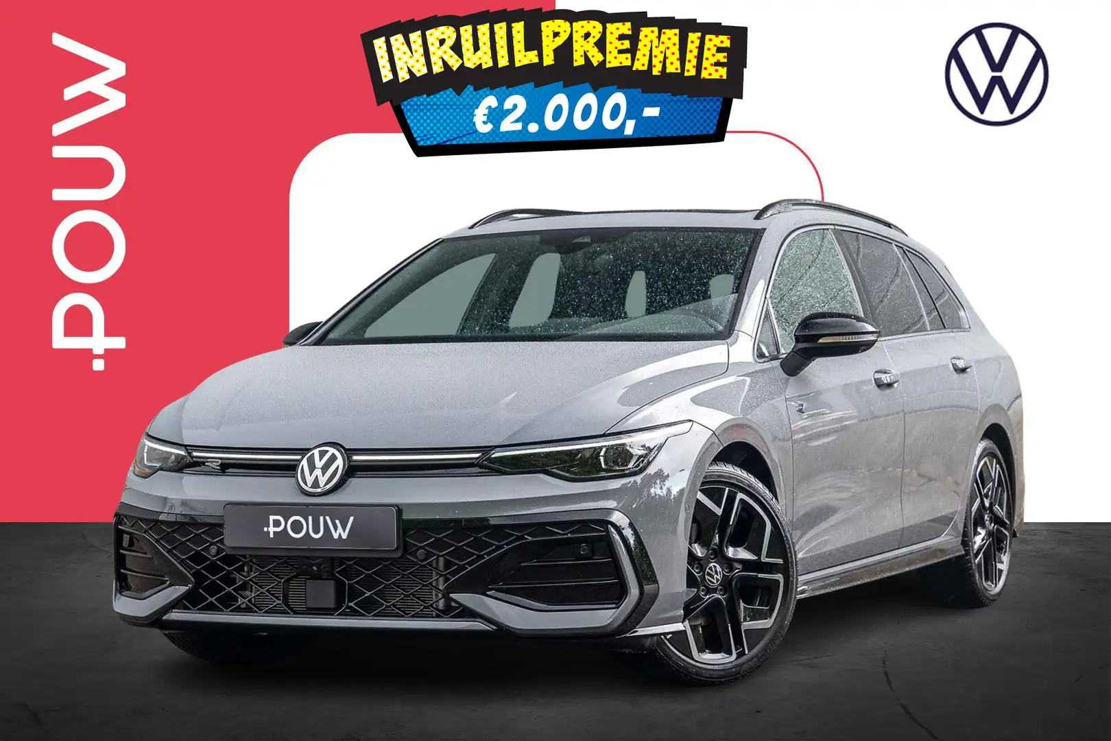 Volkswagen Golf Variant 1.5 eTSI 150pk R-Line Edition | Panoramadak | Trek Grijs - 1