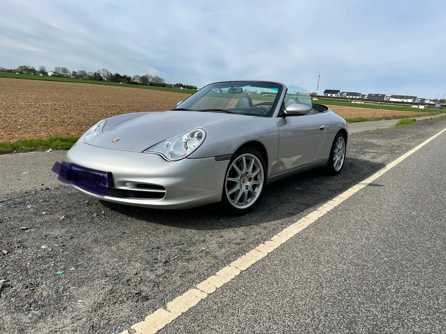 Porsche 996 911 Carrera 4 Cabrio Tüv ist neu Silber - 2